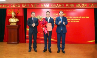 Công bố Quyết định chỉ định Bí thư Đảng ủy Trung ương Hội Nhà báo Việt Nam